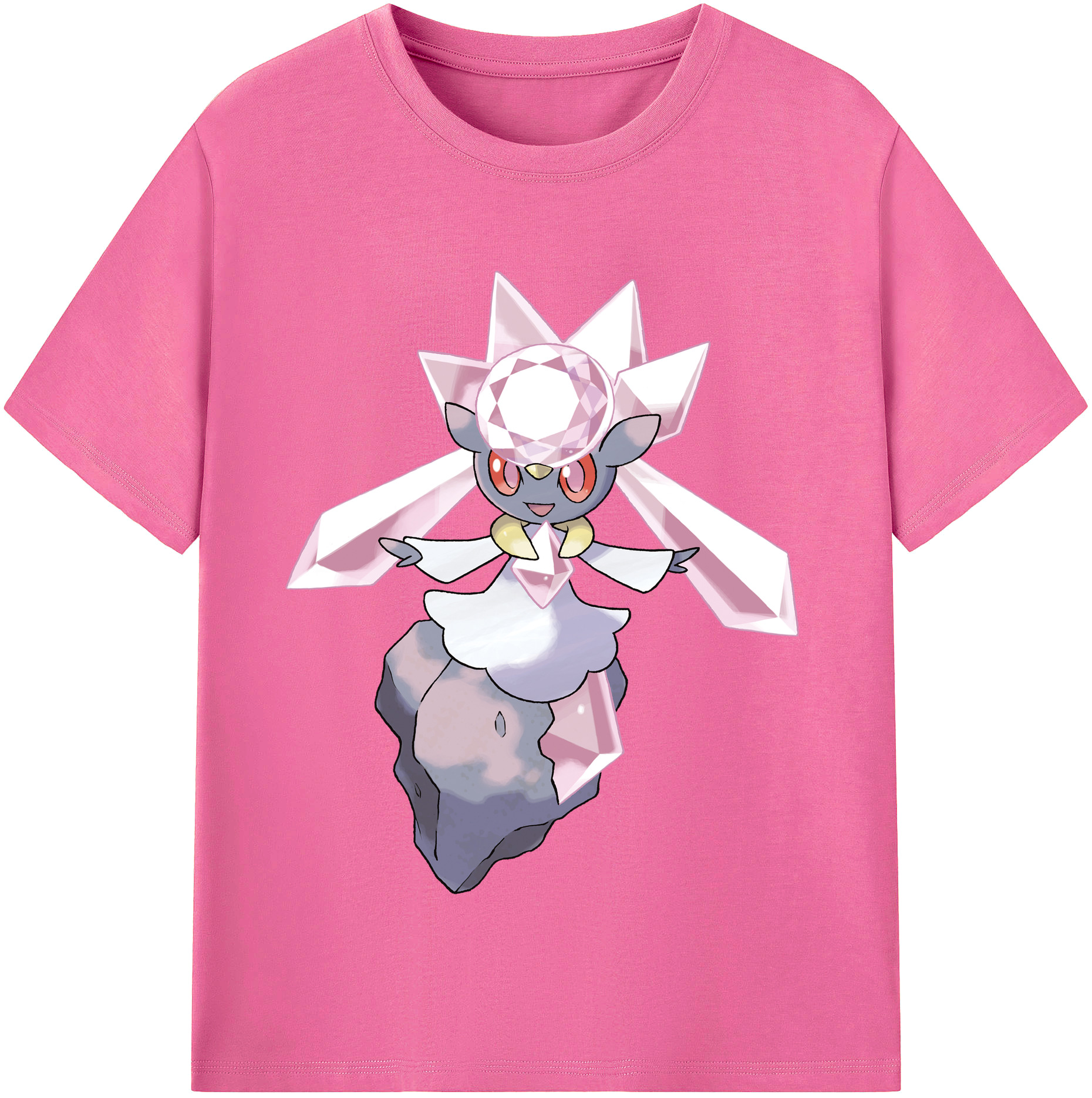 （画像用） ポケットモンスター Pokémon レディースカジュアルプリントTシャツ（綿100％）
